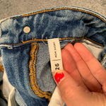 PacSun Light Blue Jean mom Shorts Photo 6