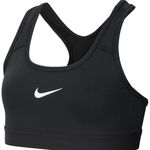 Nike Women's Black and White Sports Bra Photo 0