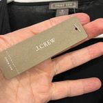 J.Crew New Point Sur Small Black Pleated Tie-Waist Top Photo 8