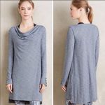 Anthropologie Pure and good cowl neck tunic long sleeved top Photo 2