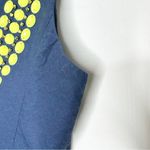 Lilly Pulitzer Navy Neon Green/Yellow Blaire Shirt Dress in Size 00 Photo 3