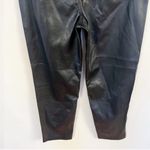 BLANK NYC  Black Faux Leather Straight Leg Pants in Need You Tonight Size 27 Photo 6