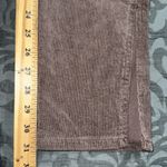 Mud Pie  size XS brown Felix corduroy jeans side slit hem classic cut zipper close Photo 10