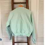 Gymshark Training Cropped 1/4 Zip Pullover Top XS Mint Green Sweatshirt XS Photo 1