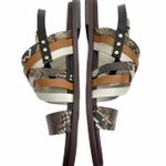 Cole Haan  Francie Slingback Flat Sandal Animal Print Size 6.5M Photo 7