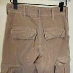 J. Galt  Shanghai Tan High Rise Corduroy‎ Cargo Tie Joggers Pants Size Small Photo 5