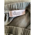 Glam Green Off The Shoulder Tunic Top Size Small Photo 5