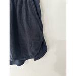 Nation Ltd  Womens Black‎ Terry Cloth Lounge Shorts Elastic Waist Pockets Size L Photo 1