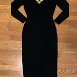 Stunning low back maxi sweater dress black size S Photo 2
