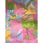 Lilly Pulitzer  Patchwork Floral Back Tie Dress Sz. 4 Vintage White Label Photo 10