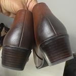 Vionic Jolene Burnished Toe Leather Ankle Boots Sz 10 Photo 8