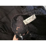 Free People FALL CLEARANCE Intimately  Black Lace Corset Dress High Neck Photo 8