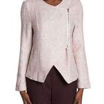 Dolce Cabo NWT Exposed Zipper Tweed Moto Jacket Photo 0