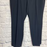 Everlane navy blue wool Italian go weave crop trouser pants 16 NWT Photo 3