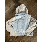 Aeropostale Women's Denim Jean Jacket Distressed Acid Wash Size XL Photo 5