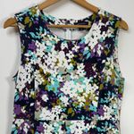 Lands' End Multicolor Floral Midi Dress size 12 Photo 4