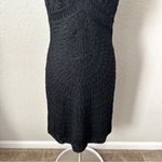 Sue Wong  Vintage Black Crochet Halter Dress Photo 4