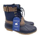 Jambu NEW  Women's Cordera Waterproof Rain Mid Calf Boot Size 9 Navy Blue Outdoor Photo 0