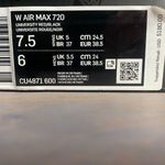 Nike  Air Max 720 in university‎ red/black.  New. Size 7.5 womens, 6 mens Photo 12