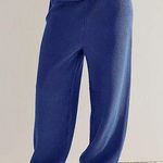 Free People FP Beach Hailee Sweater Pants in Royal Blue Photo 0