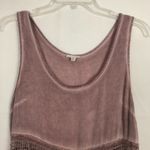 EnCreme Stonewash Babydoll Tank Dress Juniors M Romantic Coquette Beachy Travel Pink Size M Photo 4
