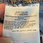 Old Navy  Maternity Boyfriend Skinny Jeans Distressed Side Panels Size 6 Photo 5