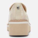 Donald Pliner , Size 7.5, Beige Reptile Platform Loafer Photo 1