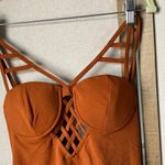 Haute Monde  Vibrant Orange dress large Photo 5