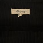 Madewell  Ribbed Cardigan Crop Tee - Black Size S Photo 5