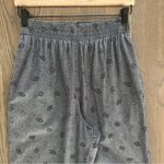 CHAUS NEW YORK Vintage Chaus Sport Medallion Printed Tapered Pants in Heather Grey Size Medium Photo 2