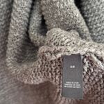 Aerie Chunky Knit Slouchy Oversized Cardigan Women’s Medium Grey Open Front Photo 4