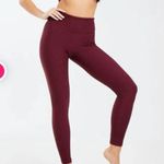 Booty By Brabants Maroon Leggings Photo 0