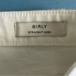 Guess NWT Girly High Rise Straight Leg White Horse Jeans Photo 10