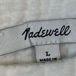 Madewell  Harlow Square Neck Top in Lighthouse Size Large EUC #0578-OC Photo 7