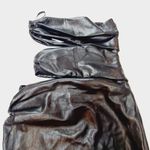 Lovers + Friends Sabine Faux Leather Midi Dress in Black Small Photo 9