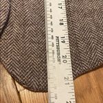 Vtg Wool Waistcoat Vest Herringbone Heritage Old Money Equestrian Brown Size M Size M Photo 3