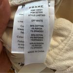 frame denim NWT Le High Straight Cord Pant in Off White Size 24 Photo 6