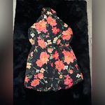 Floral Print Halter Romper Photo 1