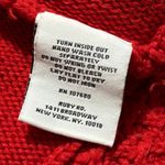 Ruby Rd. women’s size large red crochet sweater short sleeve workwear casual Photo 6