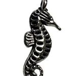 Sea Horse Pendant Silver Tone Charm Bracelet Necklace Jewelry Craft Dangle u B Photo 0