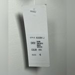 Rickie Freeman For Teri Jon Black Metallic Wool Blend Beaded Jacket Women’s Sz 4 Silver Photo 5