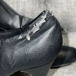 Steve Madden GUC Madden Girl by  Black Slip On Heels Size 6.5 Photo 2