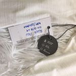 Lija 3/4 sleeves block polo leopard white tops SIze Small Green Photo 3