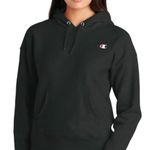 Champion  Women's Size XS Black‎ Pullover Hooded Sweater Hoodie Photo 0