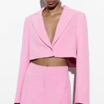 ZARA Pink Blazer Set Photo 6