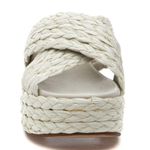 JSlides NEW J/SLIDE QUIVER Bone Raffia  Sandal Photo 3