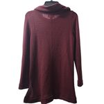 Anthropologie Maeve Cowl Neck Tunic Top Layering Burgundy XS Photo 1