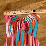 Tart Bodycon Dress Strapless Striped Casual Party Dress Size S Photo 6