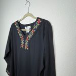 Susan Graver  Embroidered Dress Black NWT‎ Photo 7