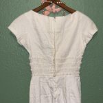 Vintage Deadstock NWT Creamy Off White Dress Henley Jr New York 50s modest dress Photo 3